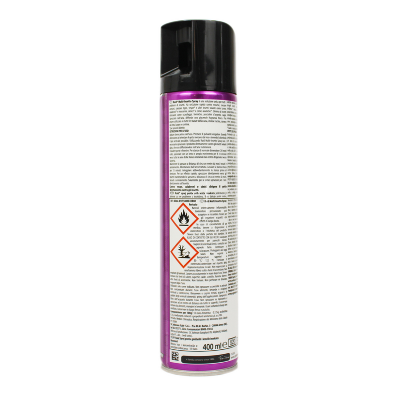 Raid Insetticida Multi Insetto Spray 400 ml